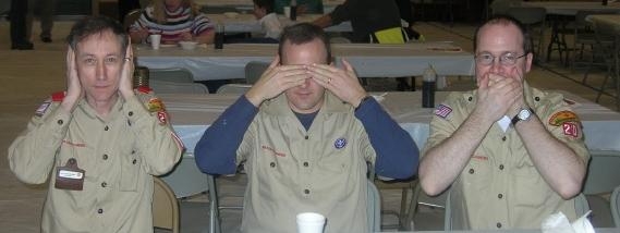 here speak see no evil.